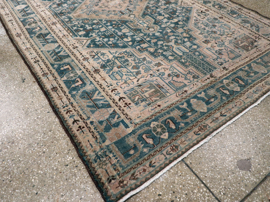 Vintage Persian Malayer Rug, No.27886 - Galerie Shabab