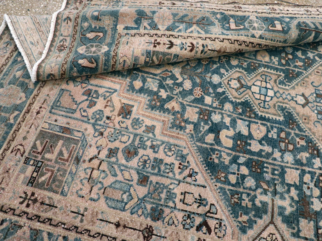 Vintage Persian Malayer Rug, No.27886 - Galerie Shabab