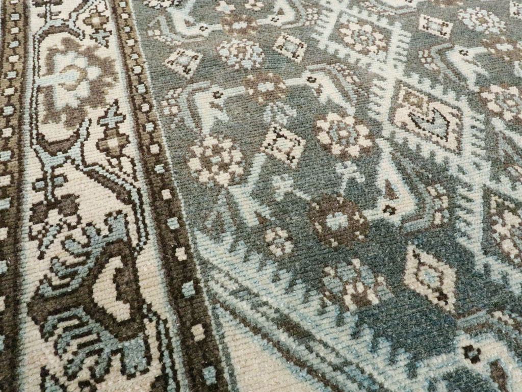 Vintage Persian Malayer Throw Rug (Pair: 1 of 2), No.27892 - Galerie Shabab