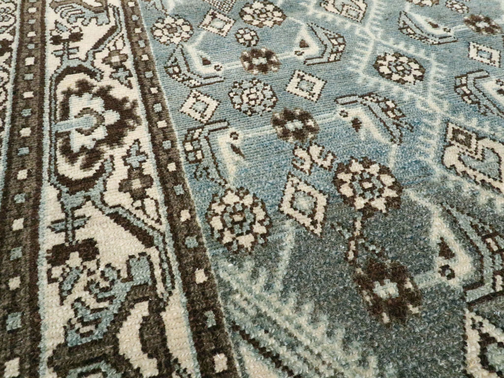 Vintage Persian Malayer Throw Rug (Pair: 2 of 2), No.27894 - Galerie Shabab