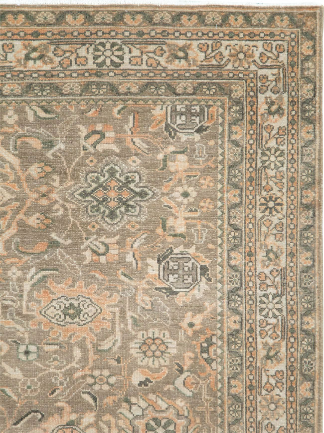 Vintage Persian Malayer Accent Rug (Pair: 1 of 2), No.27898 - Galerie Shabab