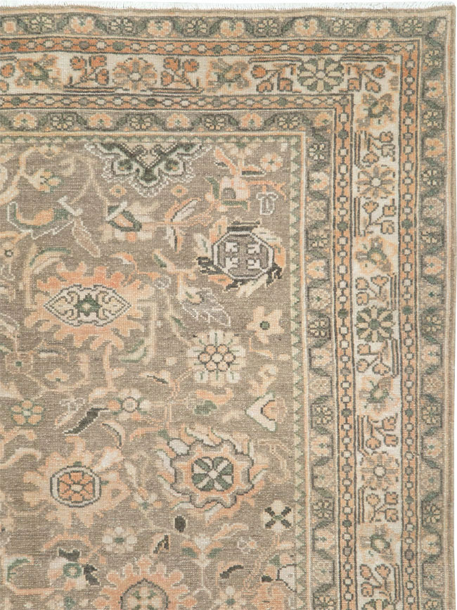 Vintage Persian Malayer Accent Rug (Pair: 1 of 2), No.27898 - Galerie Shabab