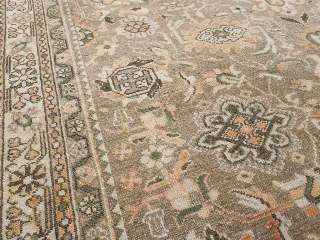 Vintage Persian Malayer Accent Rug (Pair: 1 of 2), No.27898 - Galerie Shabab
