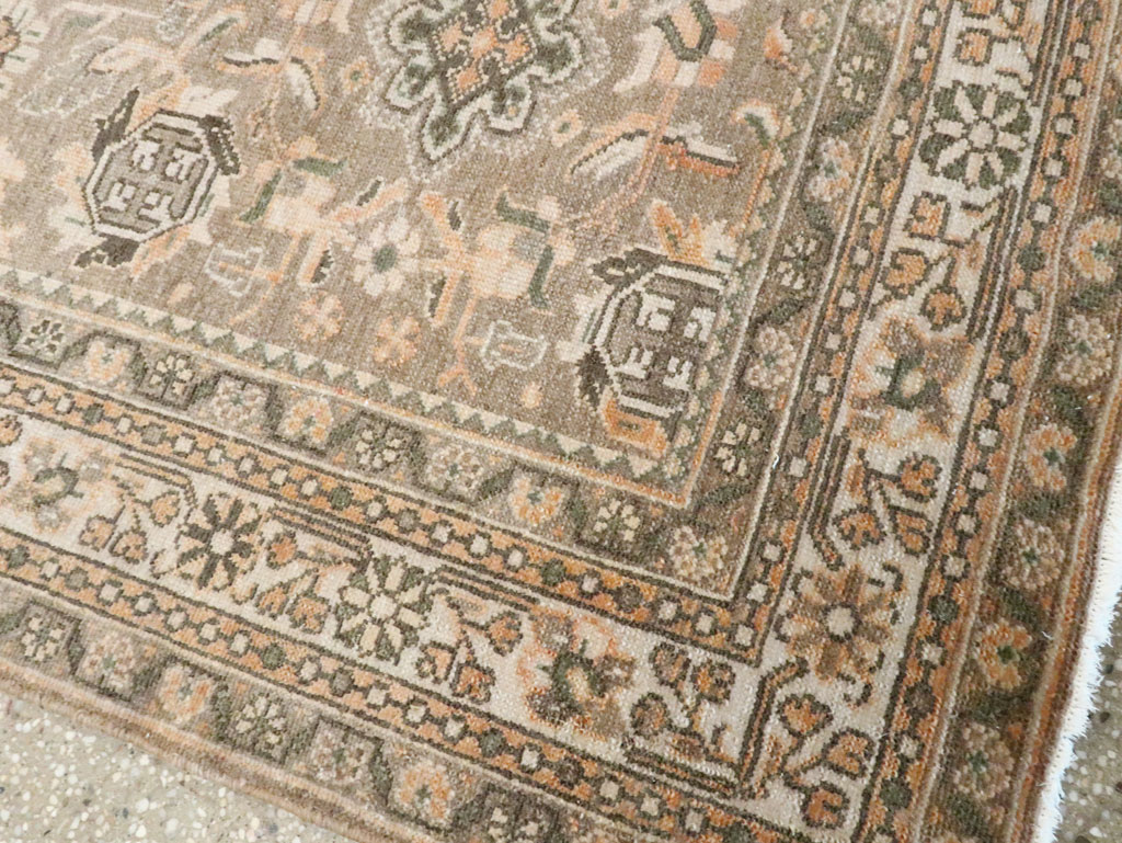 Vintage Persian Malayer Accent Rug (Pair: 1 of 2), No.27898 - Galerie Shabab