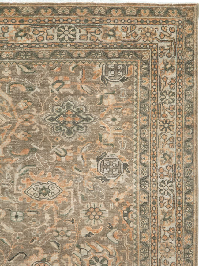 Vintage Persian Malayer Accent Rug (Pair: 2 of 2), No.27899 - Galerie Shabab