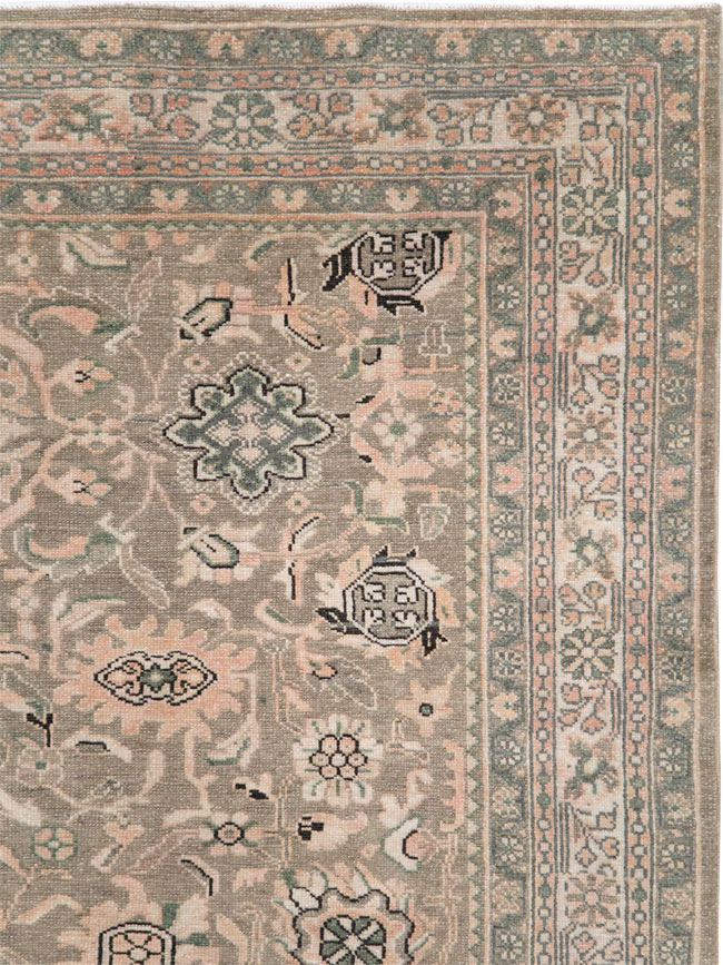 Vintage Persian Malayer Accent Rug (Pair: 2 of 2), No.27899 - Galerie Shabab