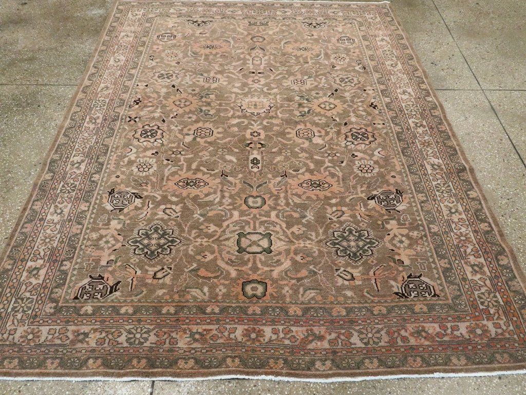Vintage Persian Malayer Accent Rug (Pair: 2 of 2), No.27899 - Galerie Shabab