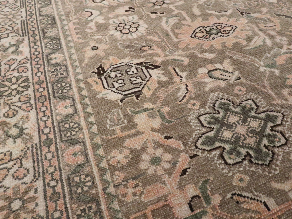 Vintage Persian Malayer Accent Rug (Pair: 2 of 2), No.27899 - Galerie Shabab