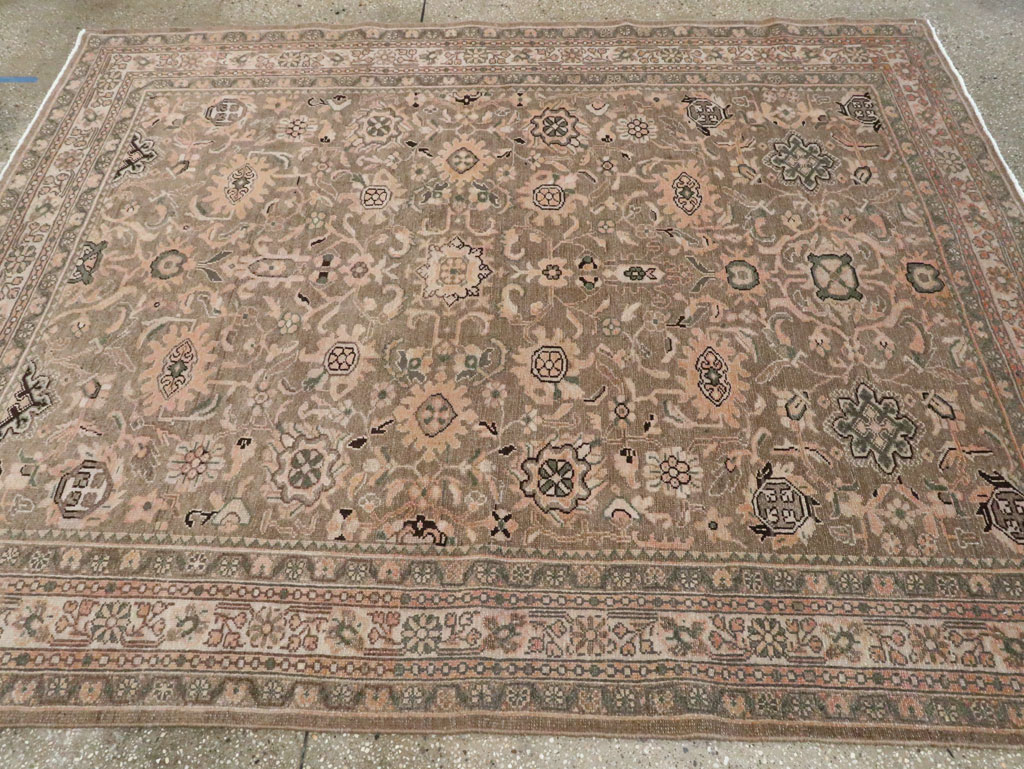 Vintage Persian Malayer Accent Rug (Pair: 2 of 2), No.27899 - Galerie Shabab