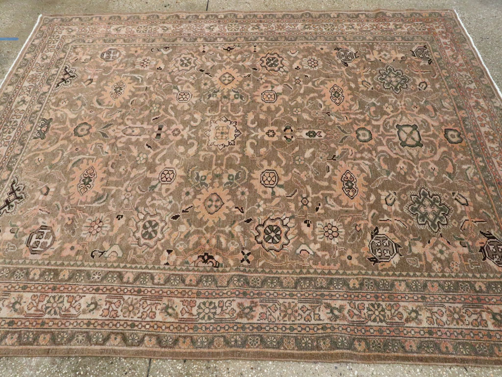 Vintage Persian Malayer Accent Rug (Pair: 2 of 2), No.27899 - Galerie Shabab