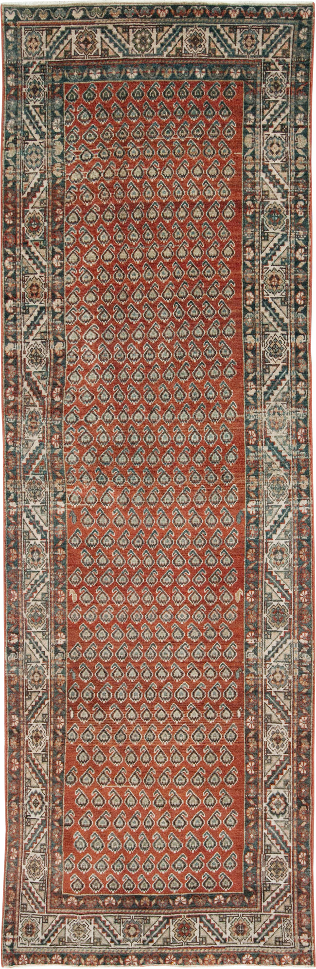 Vintage Persian Malayer Runner, No.27900 - Galerie Shabab