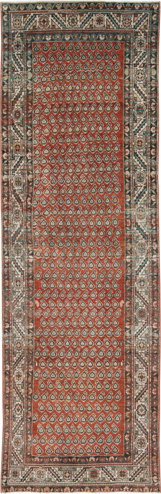 Vintage Persian Malayer Runner, No.27900 - Galerie Shabab
