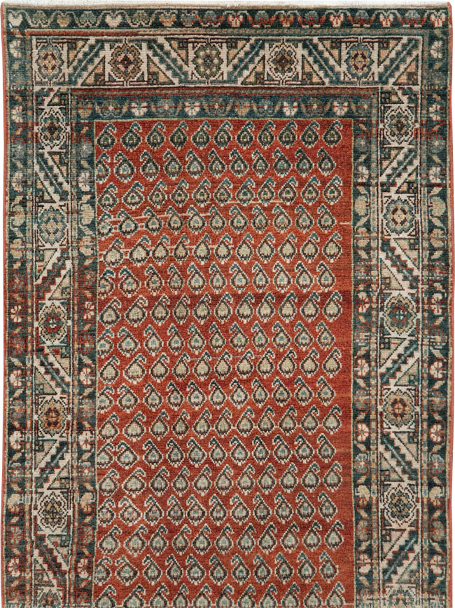 Vintage Persian Malayer Runner, No.27900 - Galerie Shabab