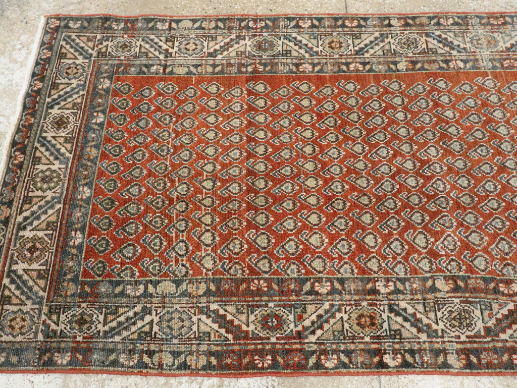 Vintage Persian Malayer Runner, No.27900 - Galerie Shabab