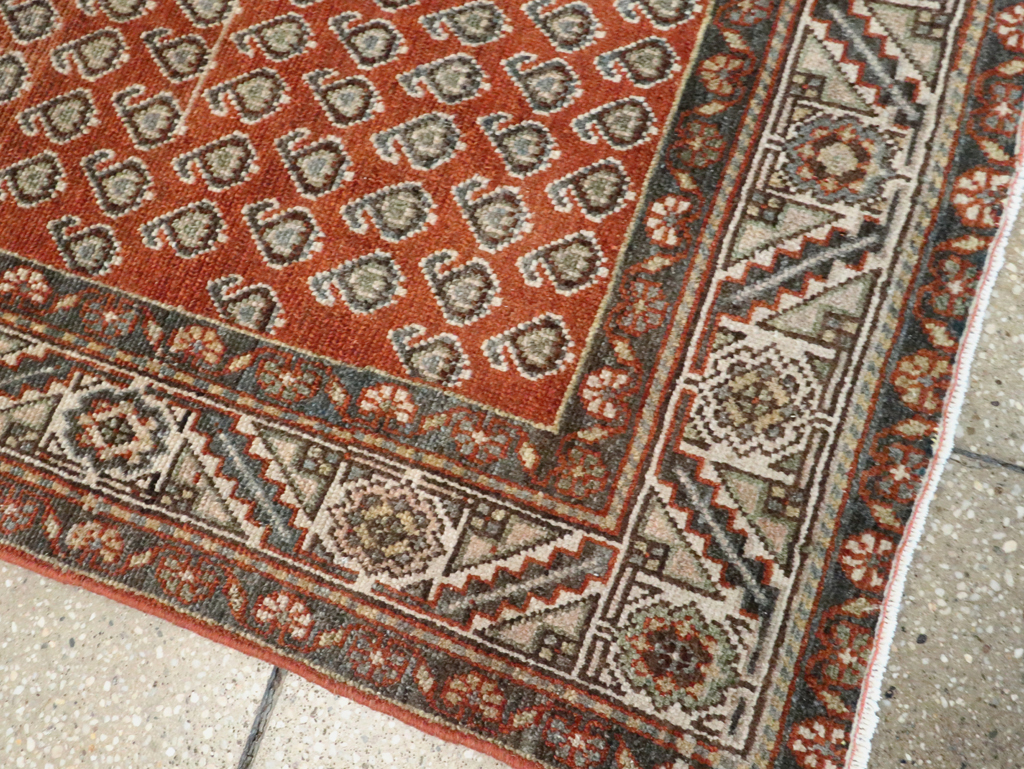 Vintage Persian Malayer Runner, No.27900 - Galerie Shabab