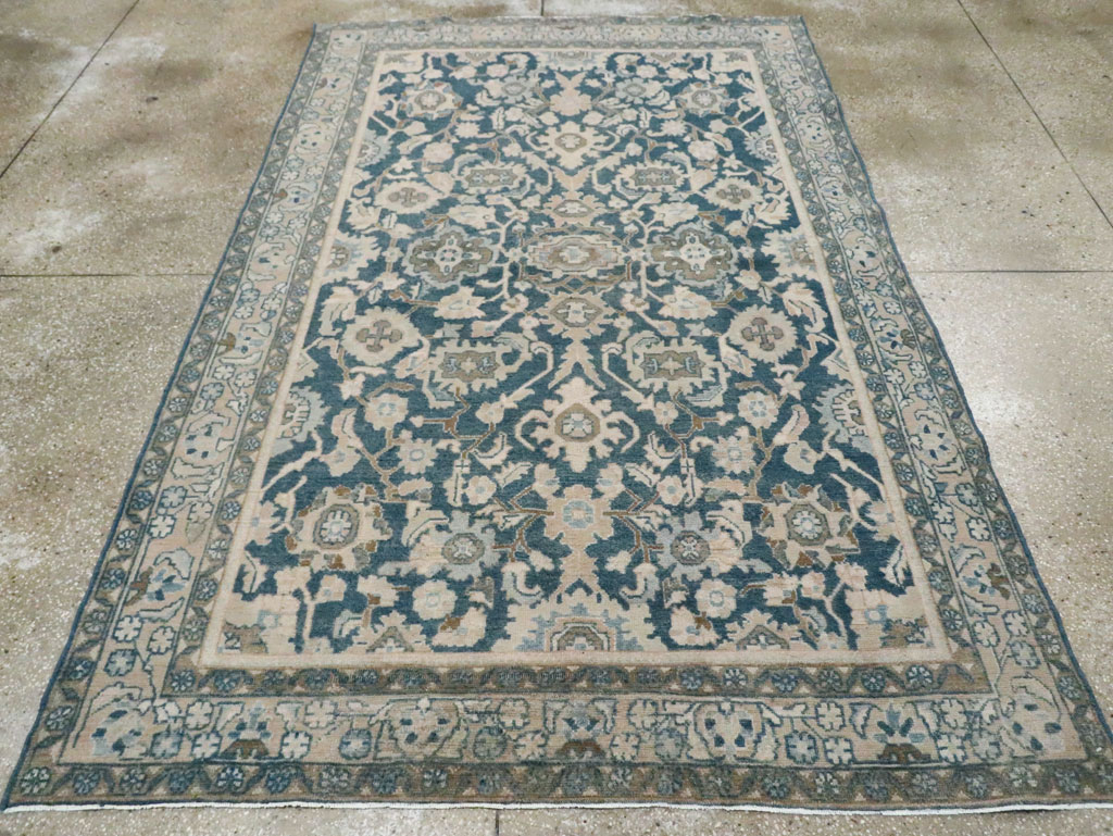 Vintage Persian Malayer Accent Rug, No.27904 - Galerie Shabab