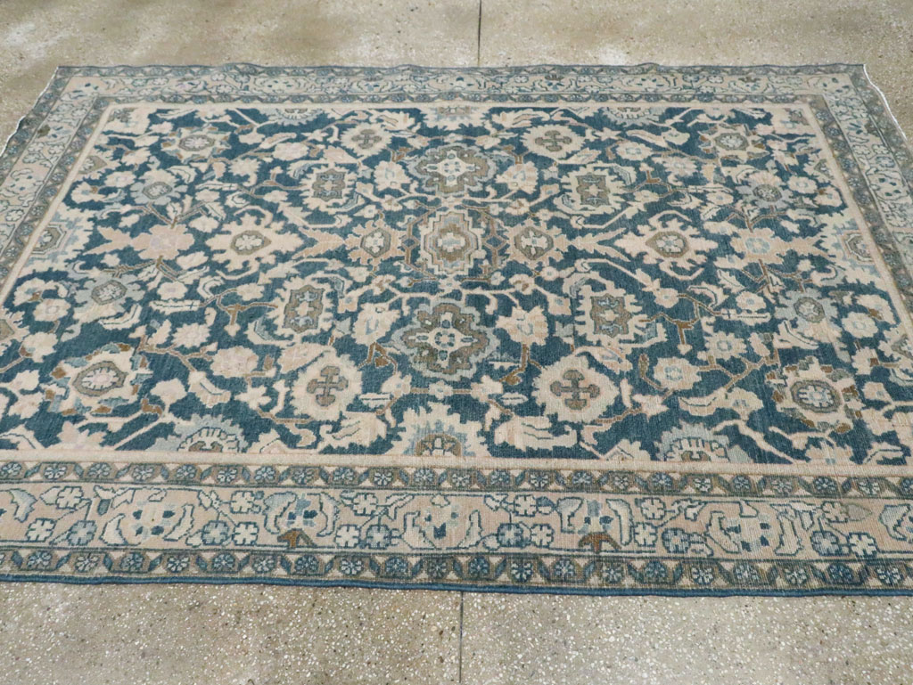 Vintage Persian Malayer Accent Rug, No.27904 - Galerie Shabab