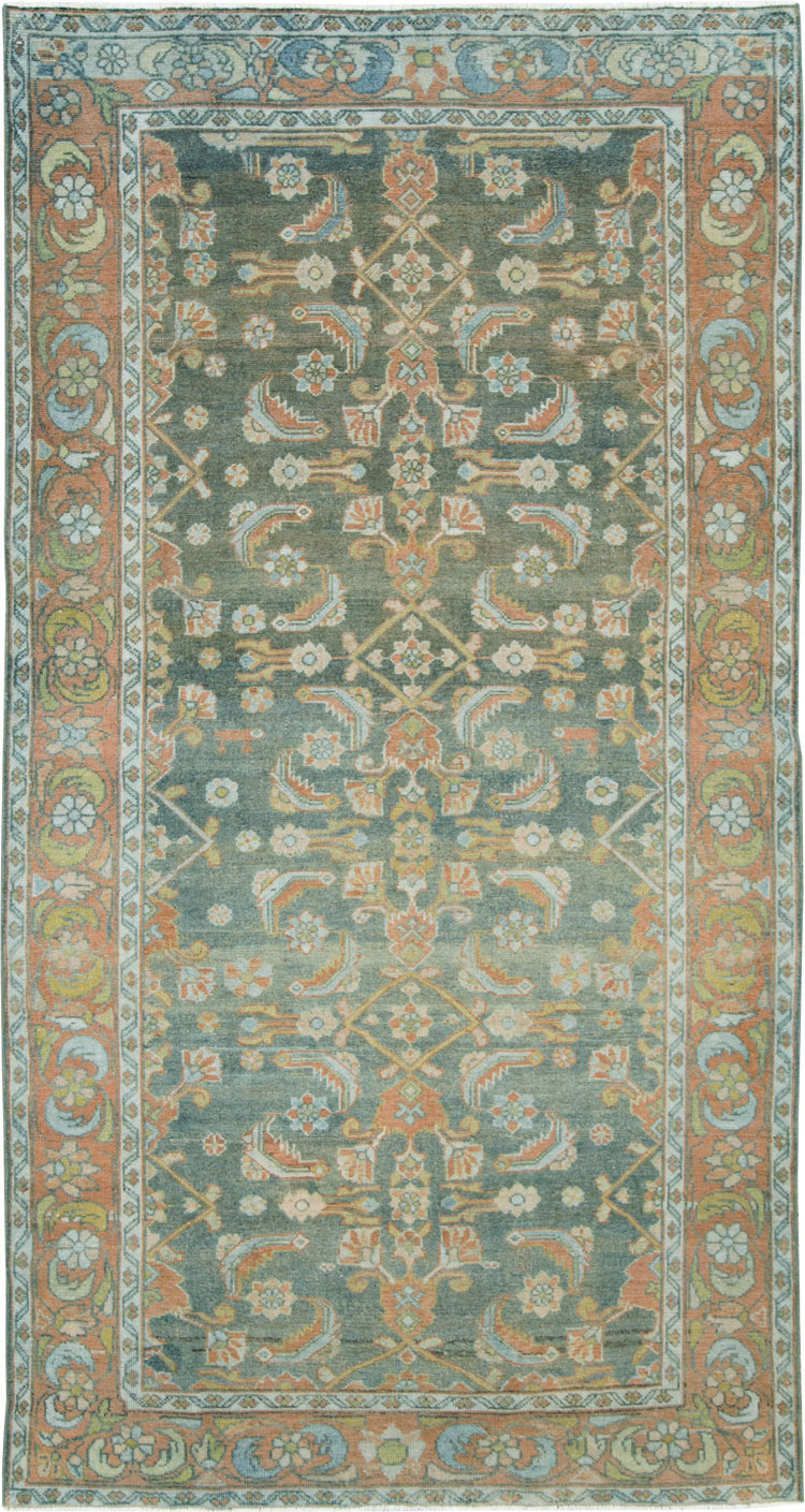 Vintage Persian Malayer Gallery Carpet, No.27905 - Galerie Shabab