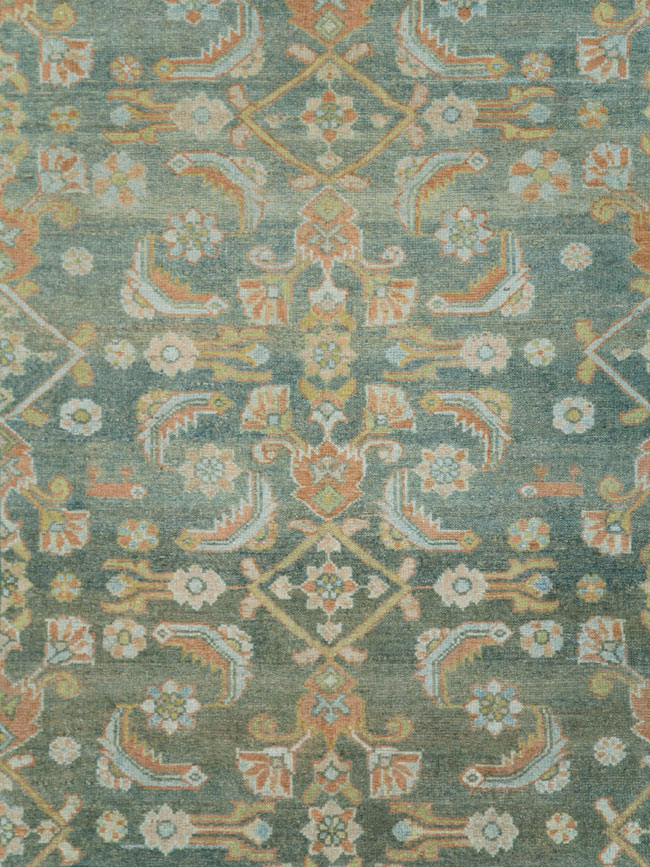 Vintage Persian Malayer Gallery Carpet, No.27905 - Galerie Shabab