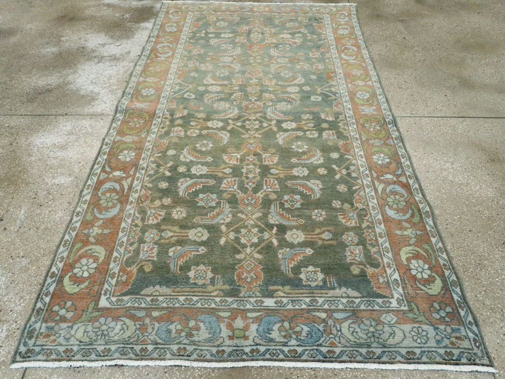 Vintage Persian Malayer Gallery Carpet, No.27905 - Galerie Shabab