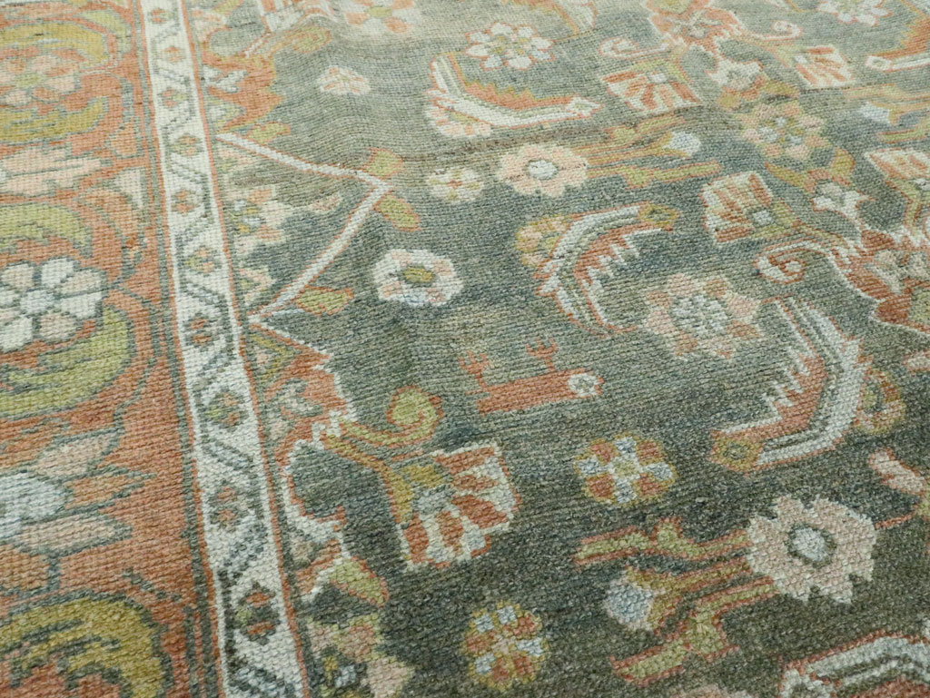 Vintage Persian Malayer Gallery Carpet, No.27905 - Galerie Shabab