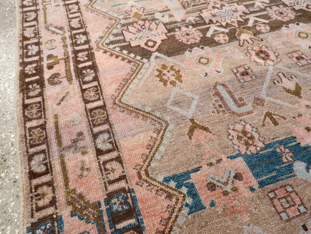 Vintage Persian Malayer Runner, No.27906 - Galerie Shabab