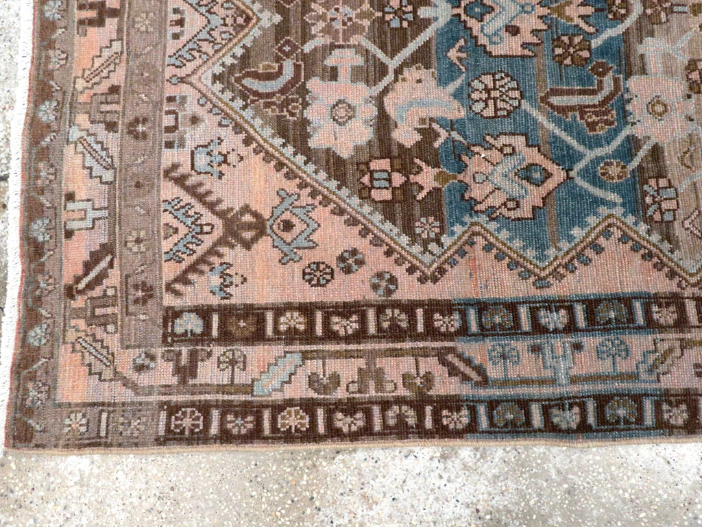 Vintage Persian Malayer Runner, No.27906 - Galerie Shabab