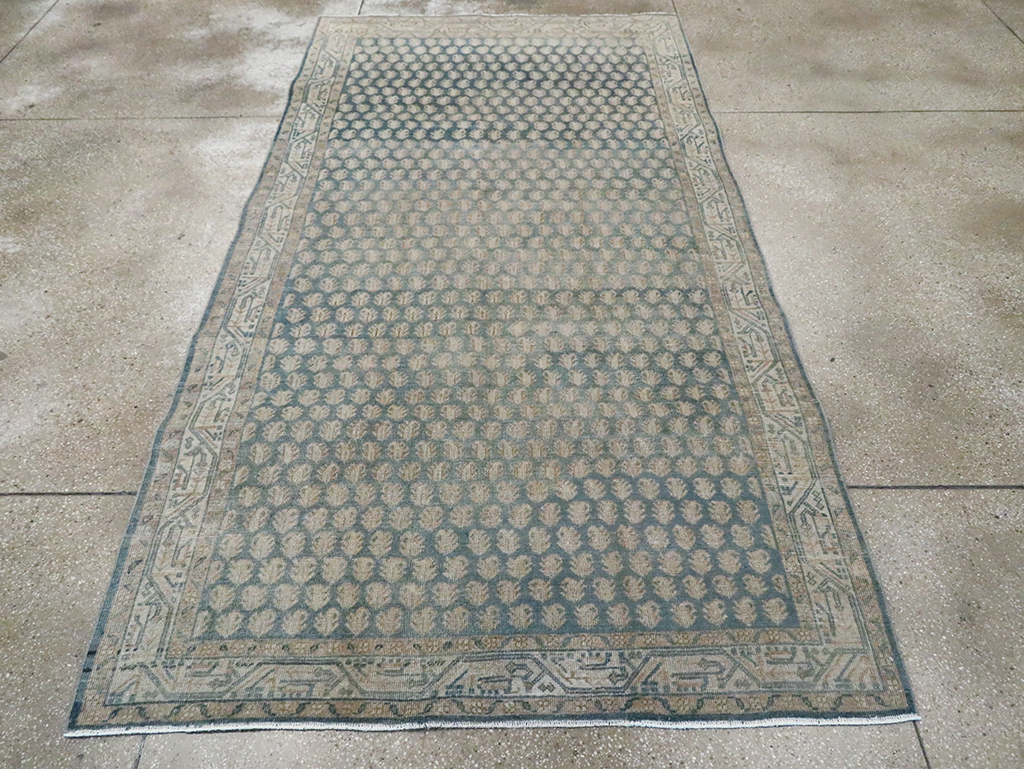 Vintage Persian Malayer Gallery Rug, No.27908 - Galerie Shabab