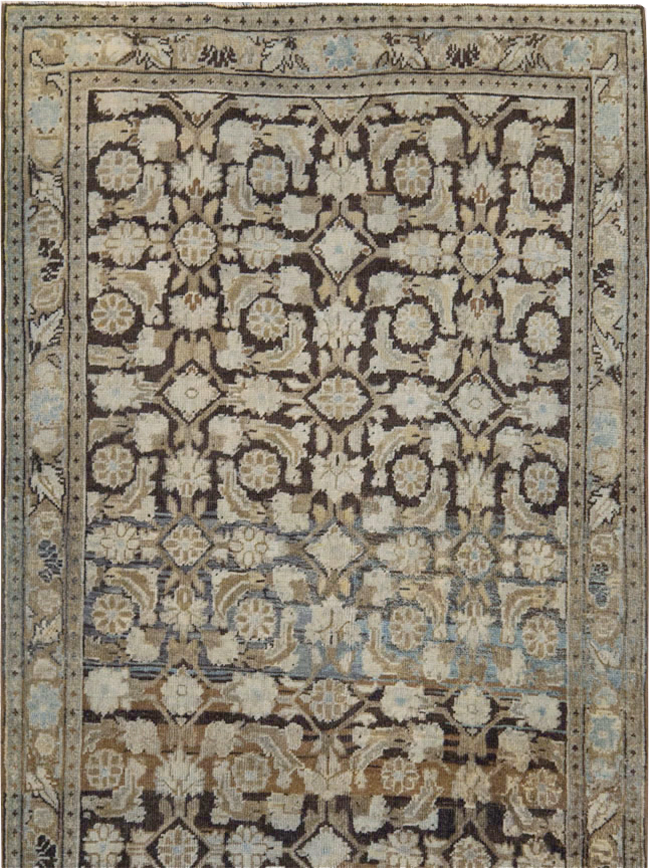 Vintage Persian Malayer Runner, No.27910 - Galerie Shabab