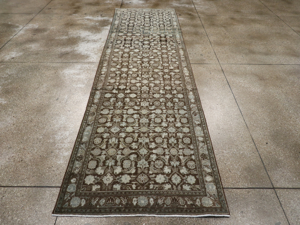 Vintage Persian Malayer Runner, No.27910 - Galerie Shabab