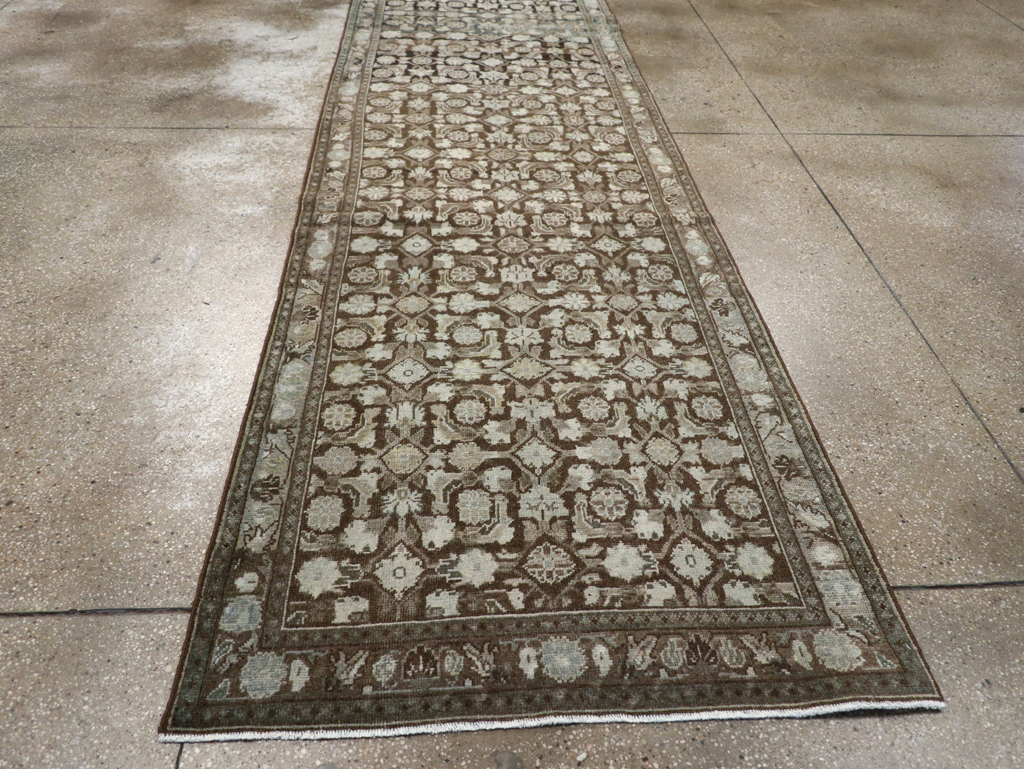 Vintage Persian Malayer Runner, No.27910 - Galerie Shabab