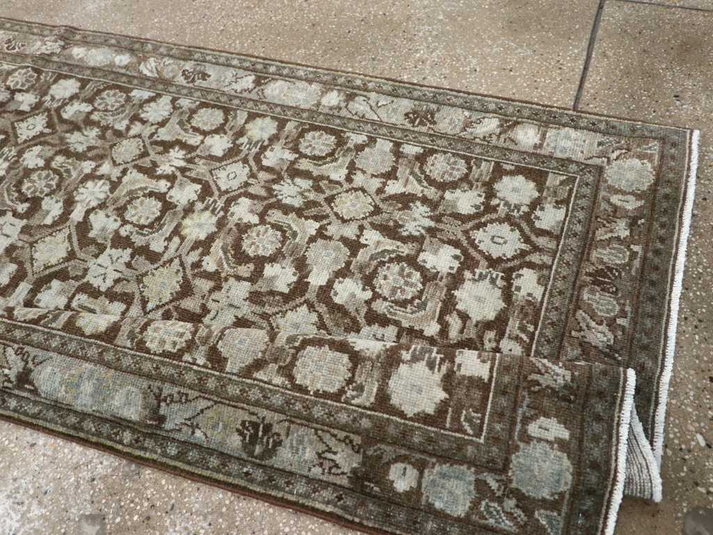 Vintage Persian Malayer Runner, No.27910 - Galerie Shabab