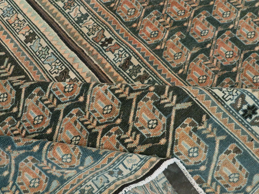 Vintage Persian Malayer Room Size Carpet, No.27912 - Galerie Shabab