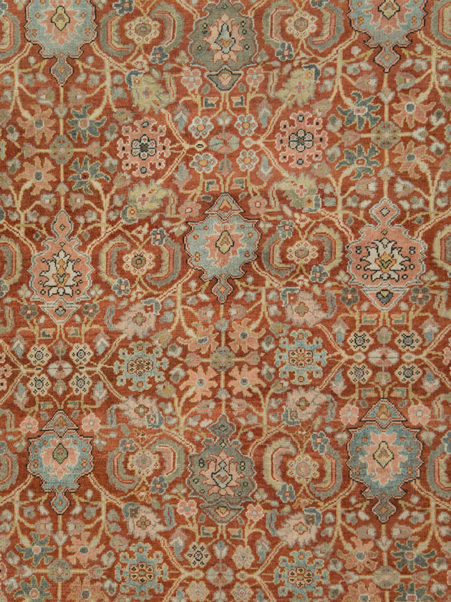 Antique Persian Mahal Carpet, No.27915 - Galerie Shabab