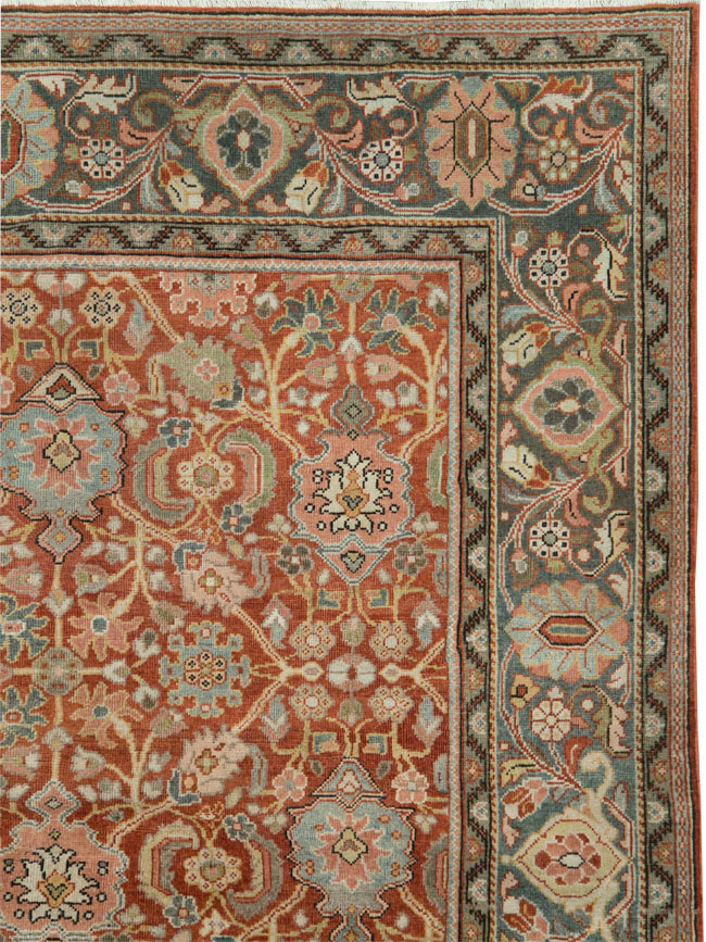 Antique Persian Mahal Carpet, No.27915 - Galerie Shabab