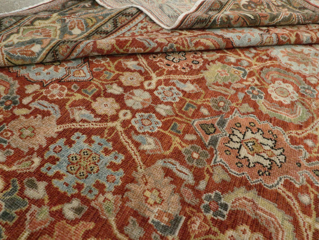 Antique Persian Mahal Carpet, No.27915 - Galerie Shabab