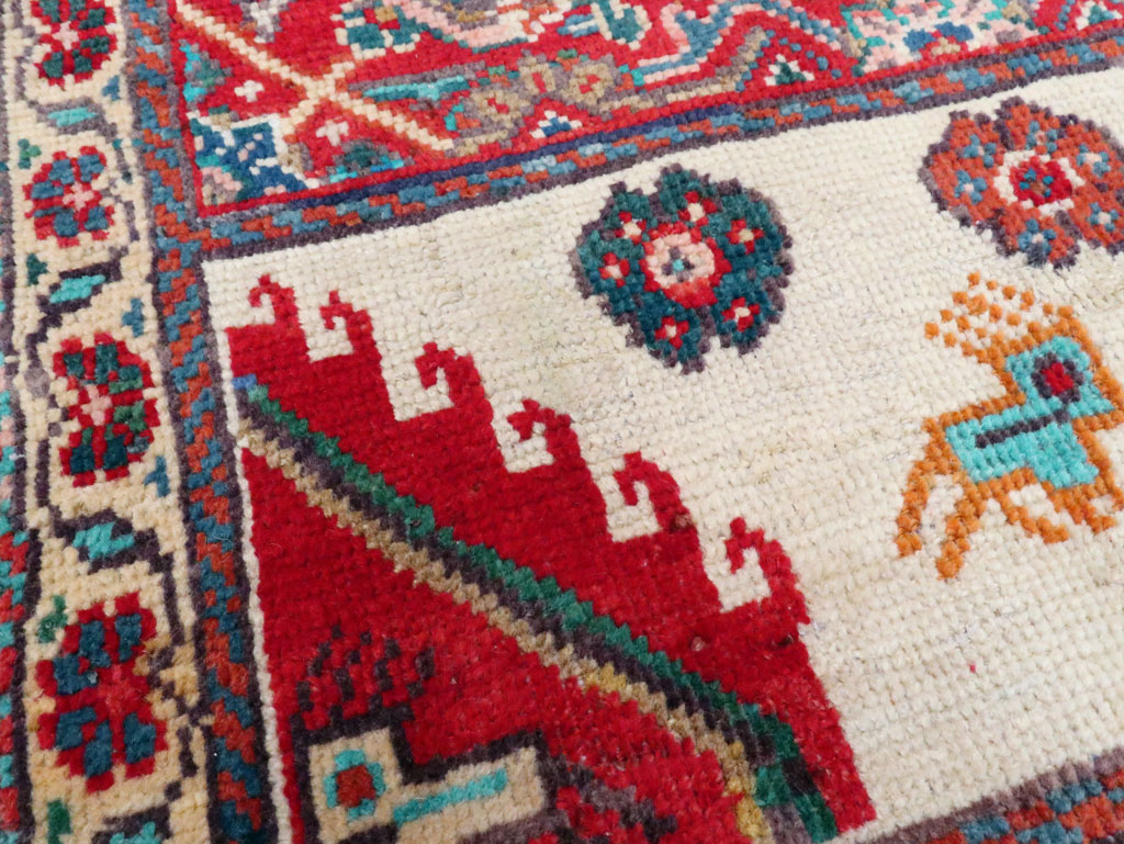 Vintage Persian Mahal Rug, No.27917 - Galerie Shabab