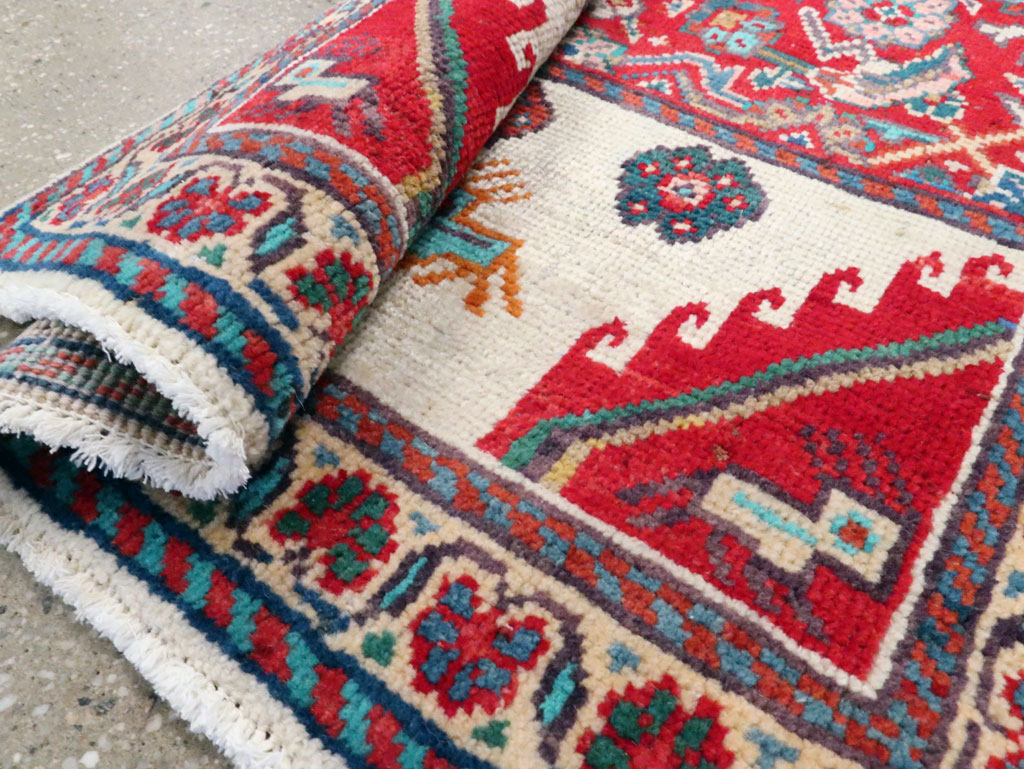 Vintage Persian Mahal Rug, No.27917 - Galerie Shabab