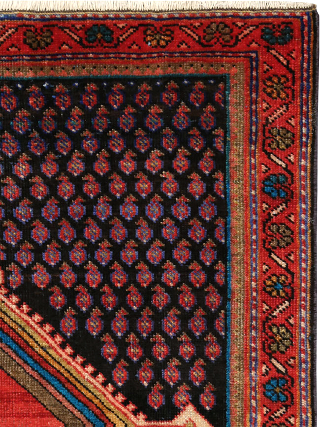 Vintage Persian Mahal Rug, No.27919 - Galerie Shabab