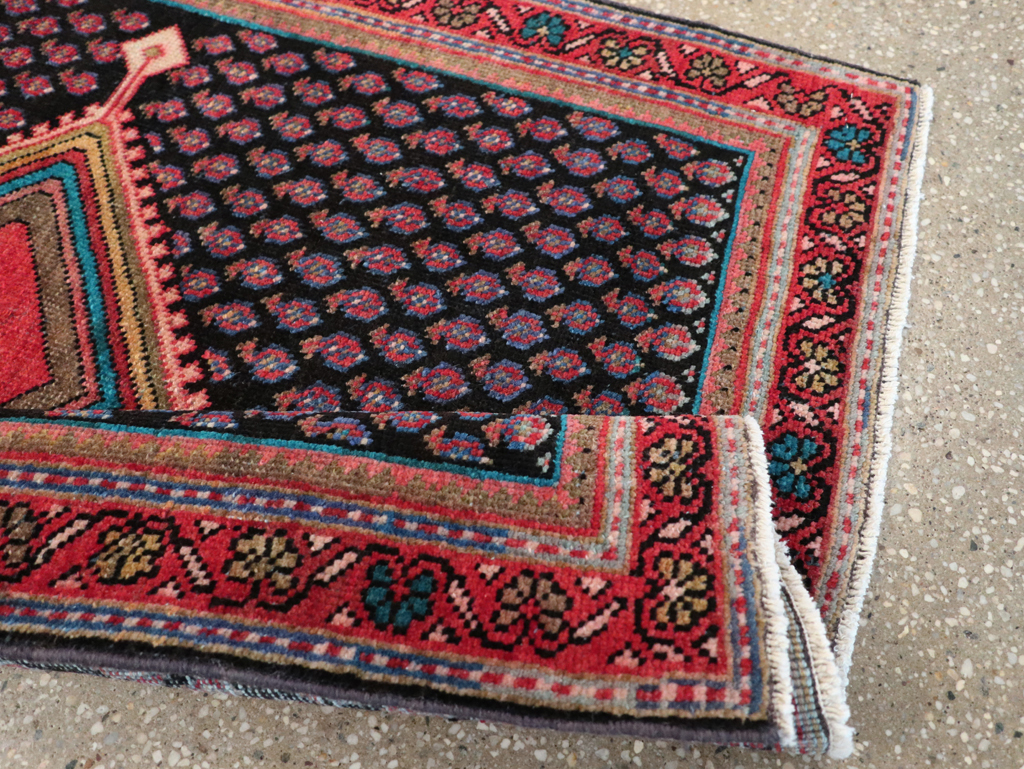 Vintage Persian Mahal Rug, No.27919 - Galerie Shabab