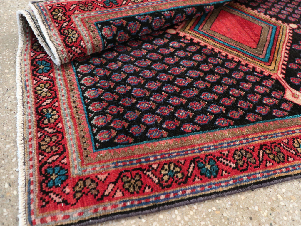 Vintage Persian Mahal Rug, No.27919 - Galerie Shabab