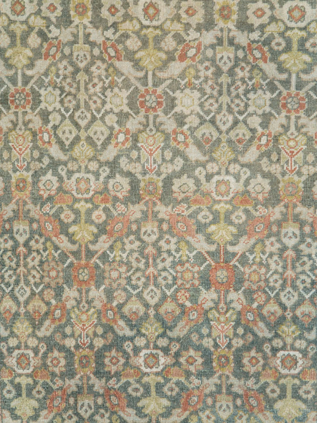 Antique Persian Mahal Gallery Carpet, No.27920 - Galerie Shabab