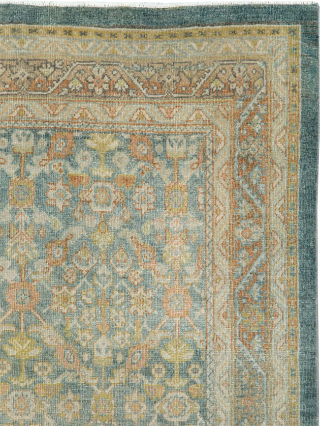 Antique Persian Mahal Gallery Carpet, No.27920 - Galerie Shabab