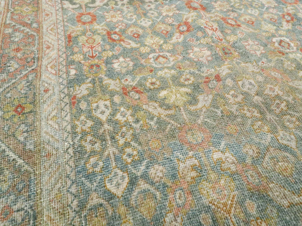 Antique Persian Mahal Gallery Carpet, No.27920 - Galerie Shabab
