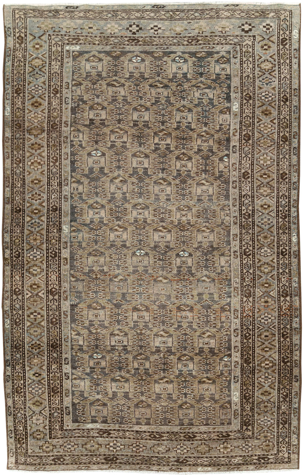 Antique Persian Malayer Accent Rug, No.27922 - Galerie Shabab