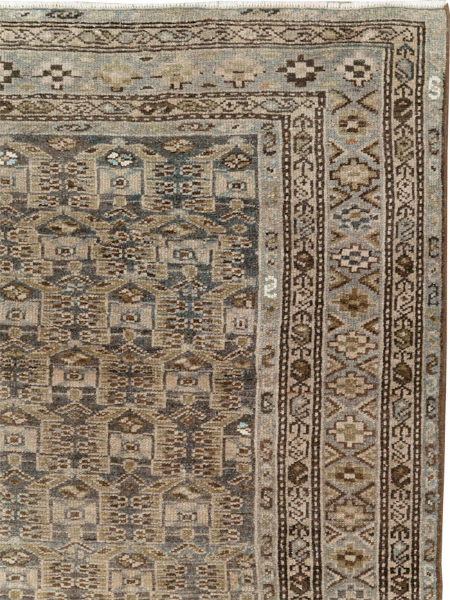 Antique Persian Malayer Accent Rug, No.27922 - Galerie Shabab
