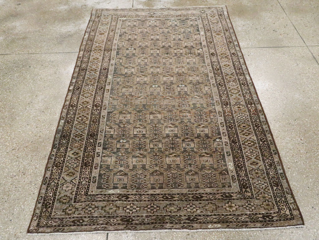 Antique Persian Malayer Accent Rug, No.27922 - Galerie Shabab