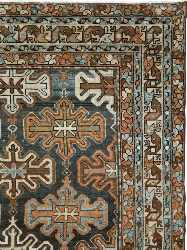Vintage Persian Malayer Rug, No.27924 - Galerie Shabab