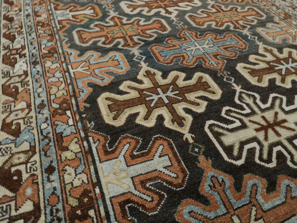 Vintage Persian Malayer Rug, No.27924 - Galerie Shabab