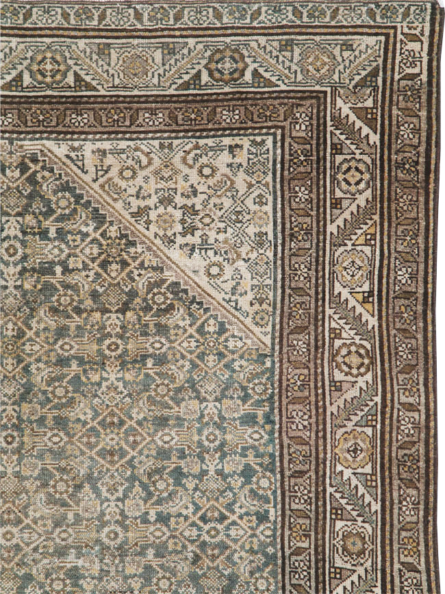 Antique Persian Malayer Gallery Carpet, No.27926 - Galerie Shabab